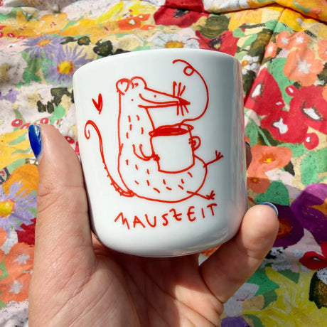 Gianluca Scigliano Becher “Mauszeit” | Verspieltes Design | Gianluca Scigliano