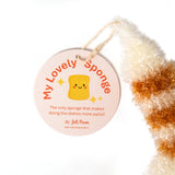 Joli Poom Schwamm “Racoon” Beige | Cooles Design | Joli Poom