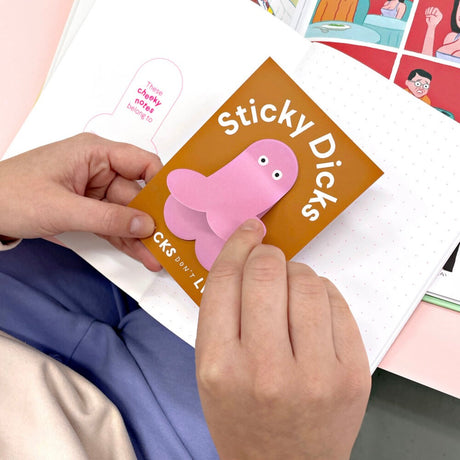 Dicks Don't Lie Memo Notes "Sticky Dicks" | Witzige Haftnotizen von Dicks Don't Lie