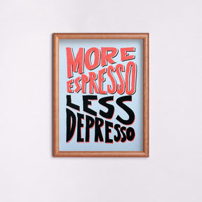 Edition SCHEE Parat Riso More Espresso, Less Depresso