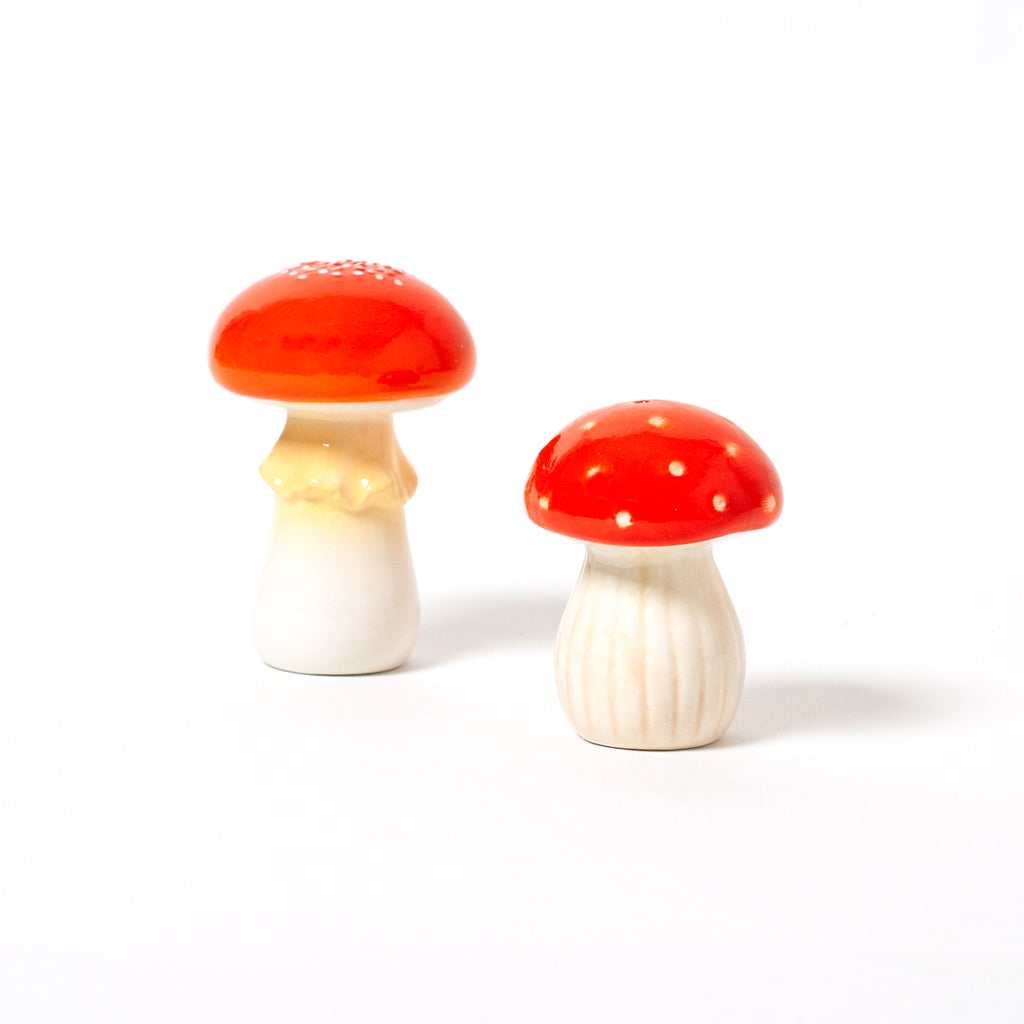 &Klevering Salz- und Pfefferstreuer "Mushroom" von &Klevering | hochwertiges Keramikdesign in Pilz-Form