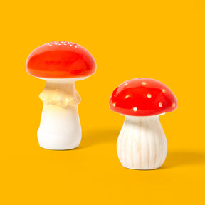 &Klevering Salz- und Pfefferstreuer "Mushroom" von &Klevering | hochwertiges Keramikdesign in Pilz-Form