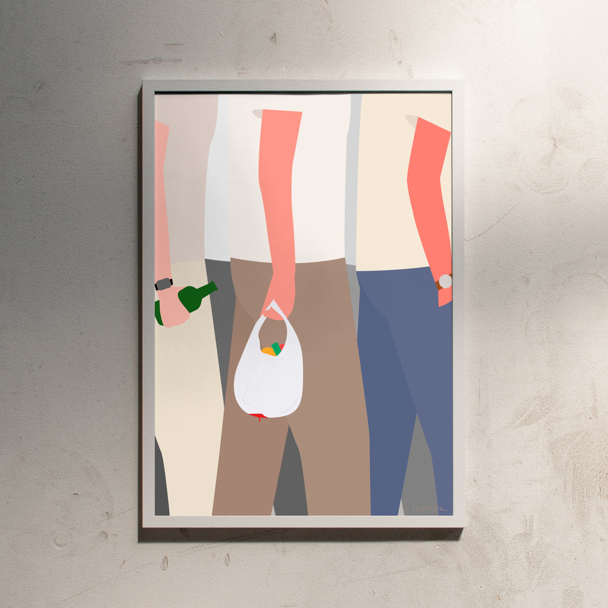 Swen Swenson Myldretid (Din A2) | Fine Art Print von Swen Swenson