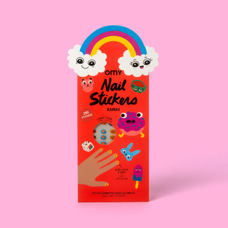 OMY Nail Sticker "Kawaii" | OMY| Nailart-Aufkleber mit Kawaii-Motiven
