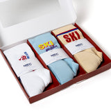 NO BAD DAYS CLUB Socken “Aprés Ski Club, Ski ya later, Ski” | 3er-Set Winter Vibes | NO BAD DAYS CLUB