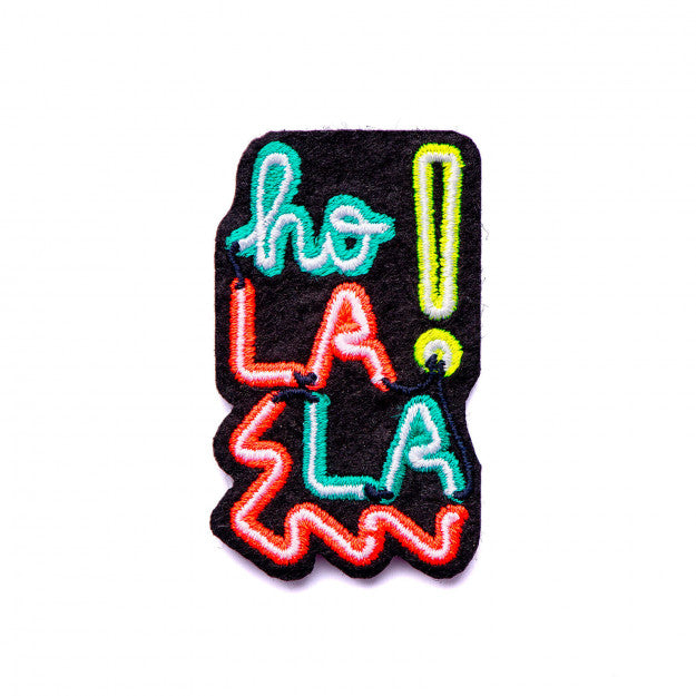 Macon&Lesquoy Stick zum Aufbügeln “Néon Ho La La” | Knalliger Fashion-Akzent | Macon&Lesquoy