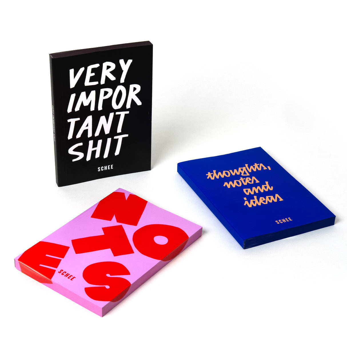 Notizbuch „Very Important Shit“ | DIN A5 | Edition SCHEE