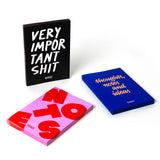 Notizbuch „Very Important Shit“ | DIN A5 | Edition SCHEE