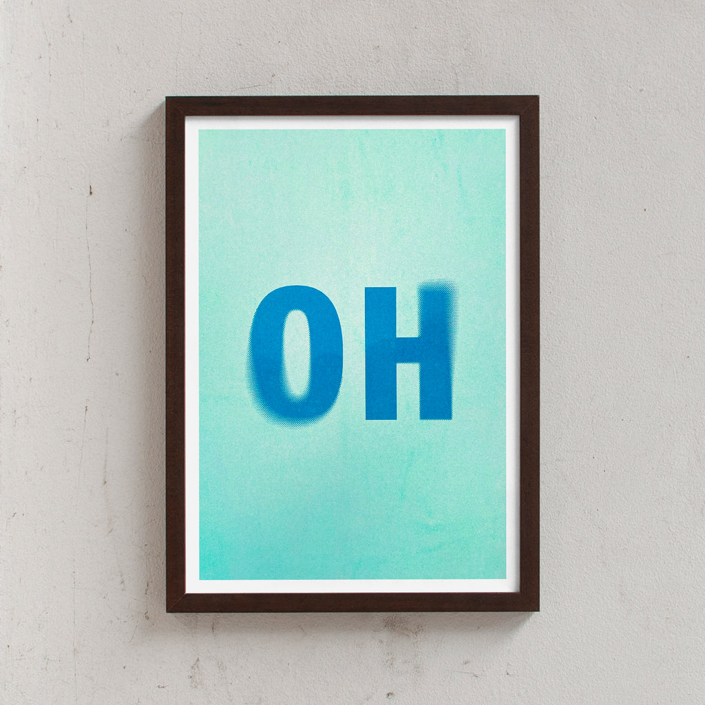 Edition SCHEE OH (DIN A3) | Edition SCHEE | Risographie wenge