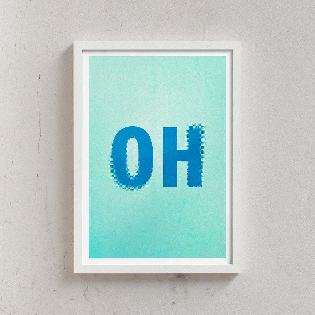 Edition SCHEE OH (DIN A3) | Edition SCHEE | Risographie weiß