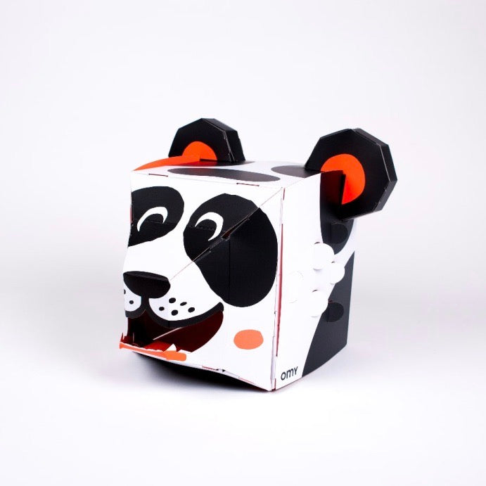 OMY Bastelset 3D Panda Mask