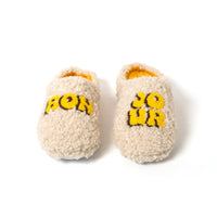 WD Lifestyle Hausschuhe “Bon Jour” M/L | Bonjour Gemütlichkeit | WD Lifestyle