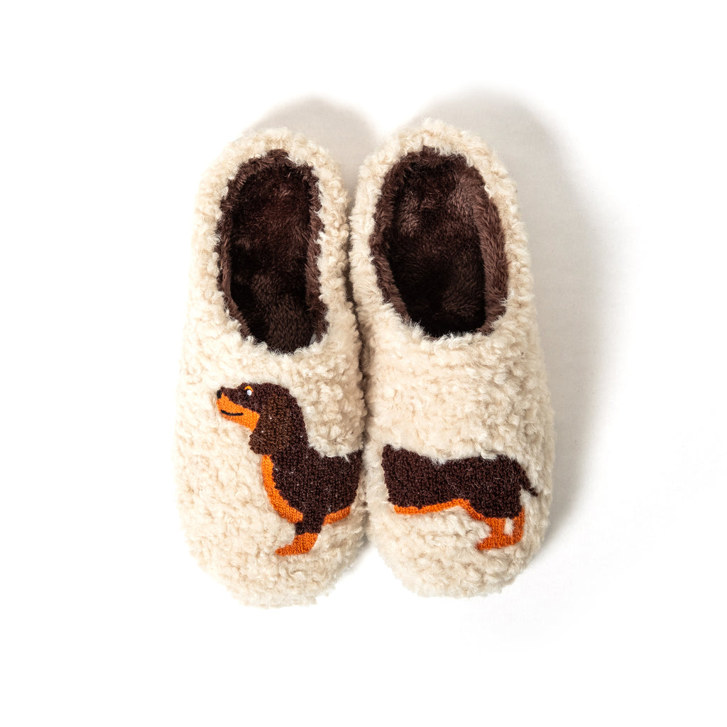 WD Lifestyle Hausschuhe “Dachshund” M/L | Für Hundefans mit Stil | WD Lifestyle