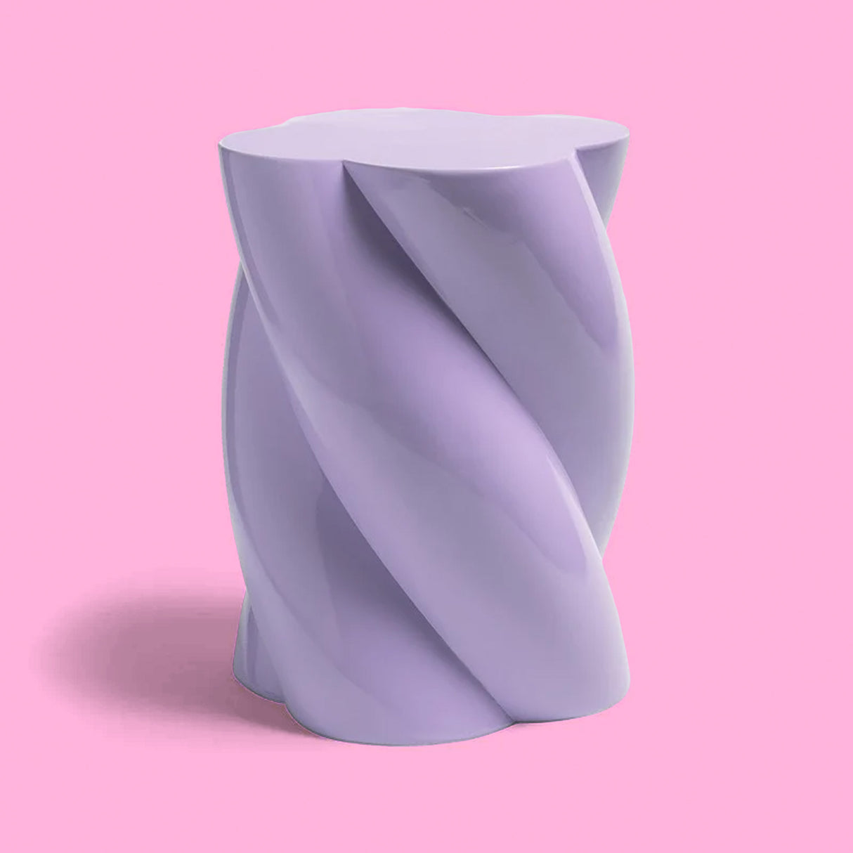 &Klevering Beistelltisch "Pillar Marshmallow Lilac" von &Klevering | Elegante Akzentmöbel im modernen Design