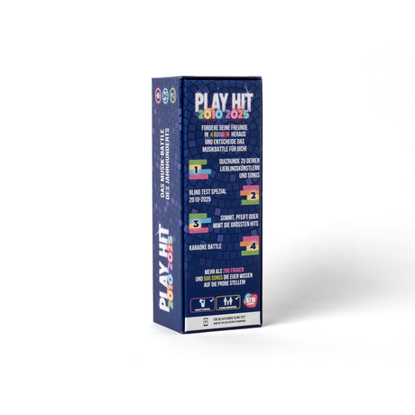 ATM Gaming Kartenspiel “Playhit 2010–2025” | Musikquiz für echte Hits | ATM Gaming
