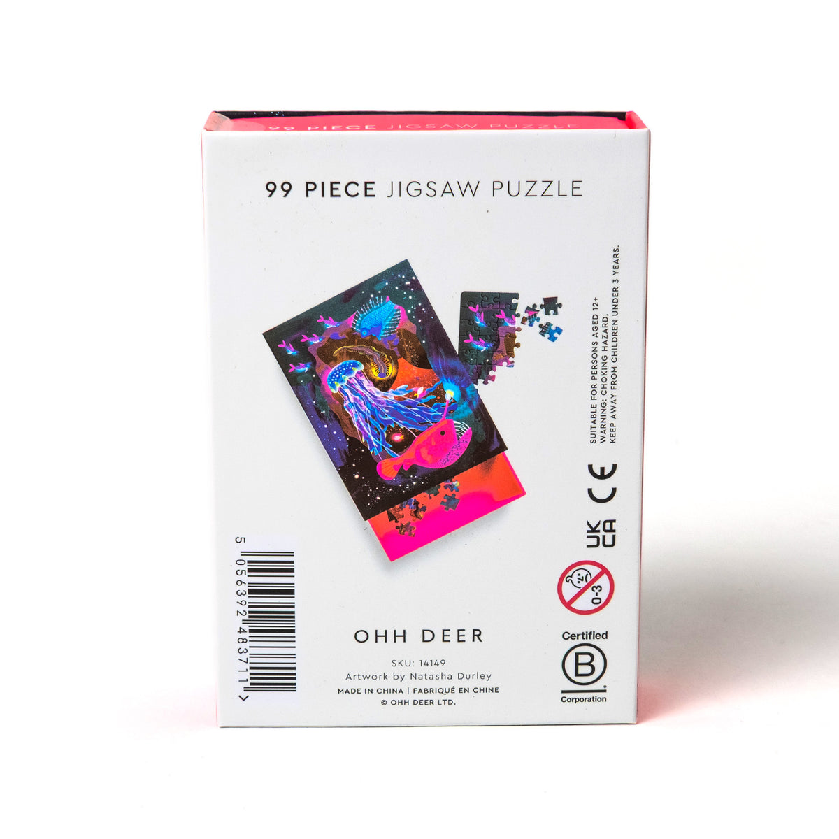 Puzzle “Deep Sea” 99 Teile | Mini Puzzle | Ohh Deer