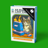 Puzzle “As Purr My Last Email” 99 Teile | Mini Puzzle | Ohh Deer