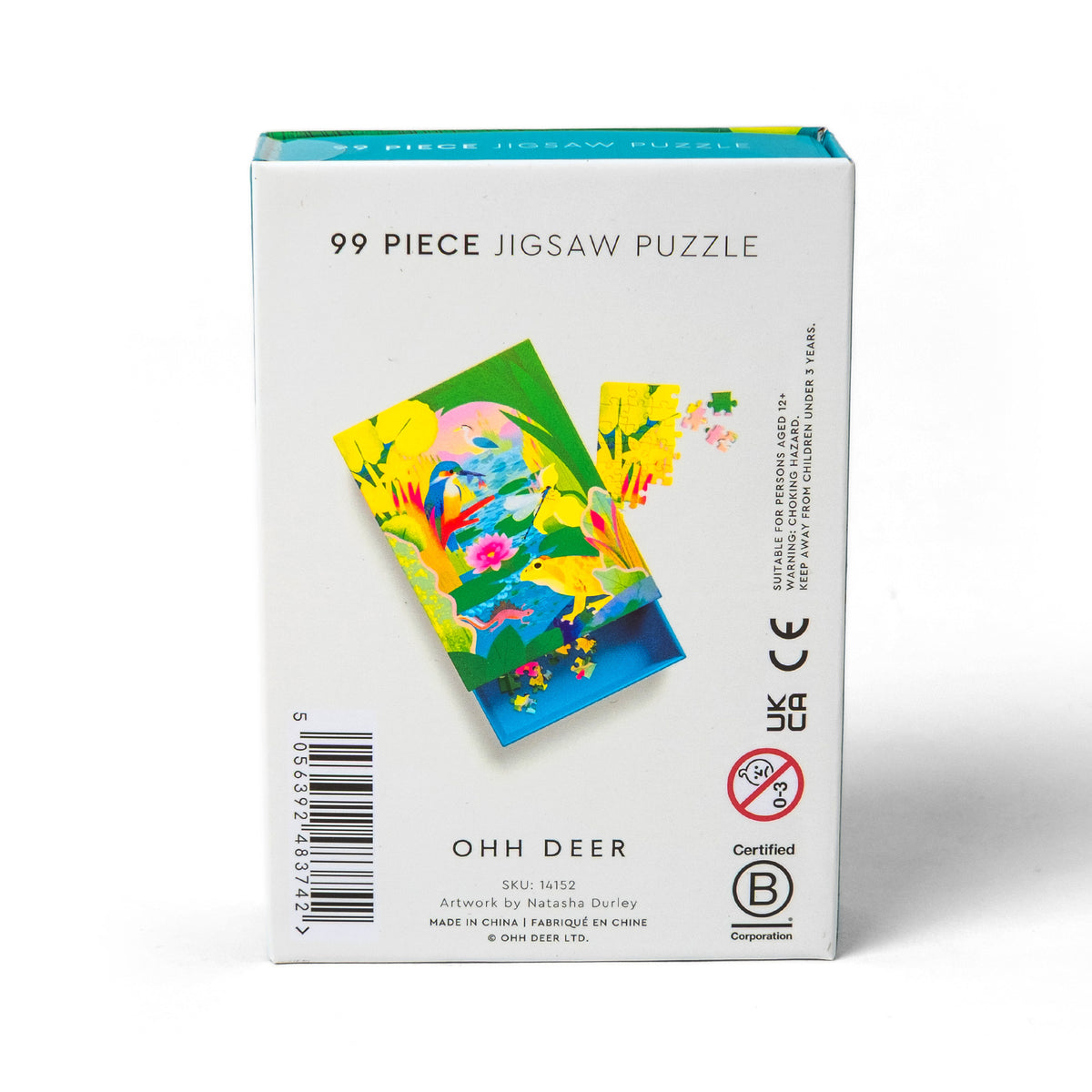 Puzzle “Pond Life” 99 Teile | Mini Puzzle | Ohh Deer