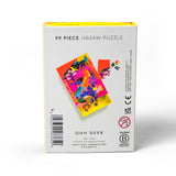 Puzzle “Prehistoric Carnivores” 99 Teile | Mini Puzzle | Ohh Deer