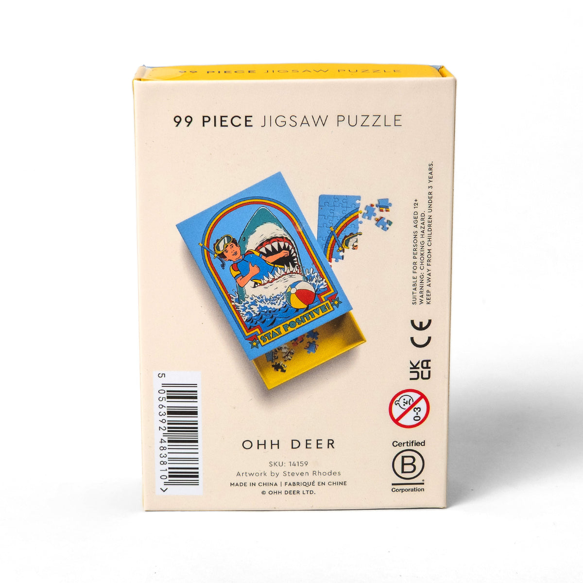 Puzzle “Stay Positive” 99 Teile | Mini Puzzle | Ohh Deer
