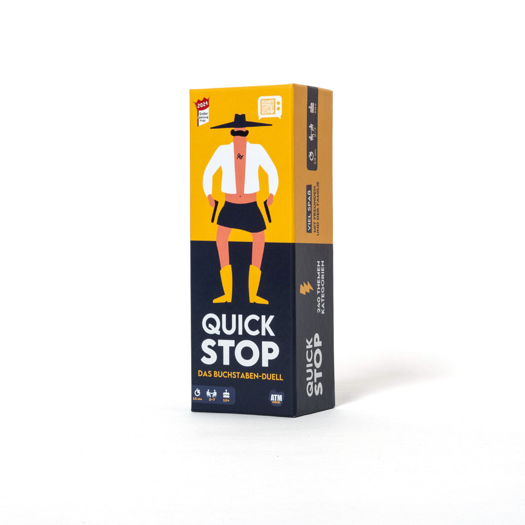 ATM Gaming Spiel „QuickStop – Buchstaben-Duell“ | Schnell & clever | ATM Gaming
