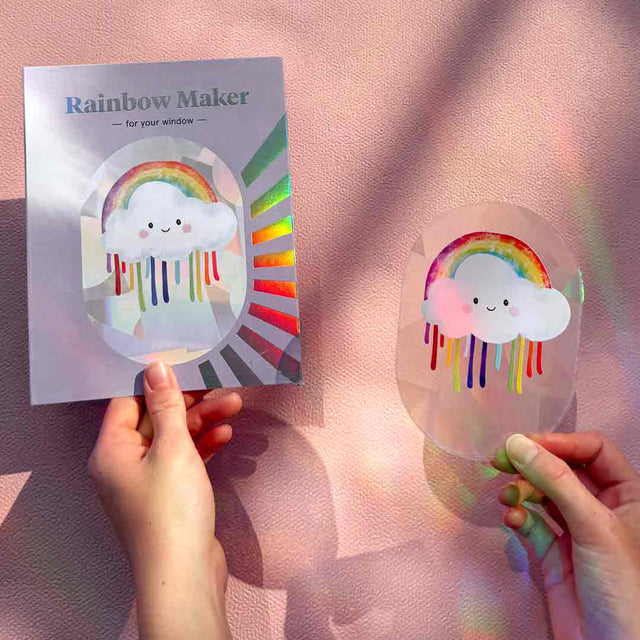 Botanopia Rainbow-Sticker Botanopia „Rainbow Drizzle“ | Regenbogen für dein Fenster