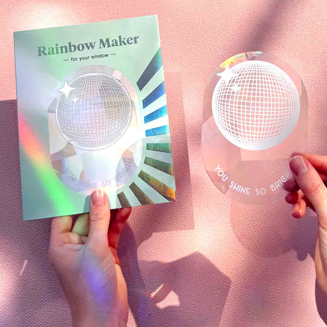 Botanopia Rainbow-Sticker Botanopia „You shine so bright“ | Für Licht & gute Laune