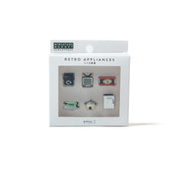 Midori Magnete „Mini Retro Appliance“ | 6er-Set mit Nostalgie | Midori