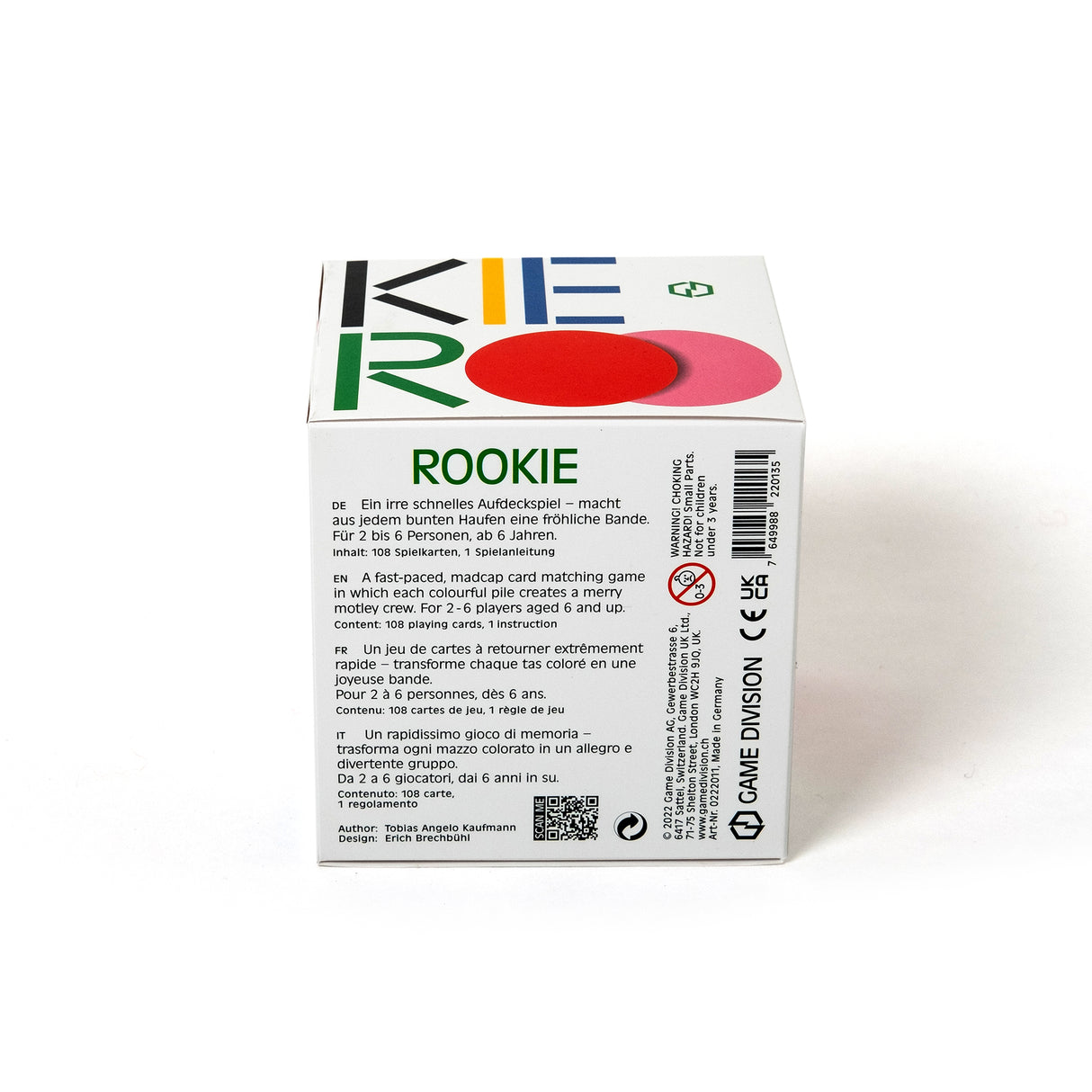 Kampfhummel Kartenspiel “Rookie Original” | Für kluge Köpfe | Kampfhummel