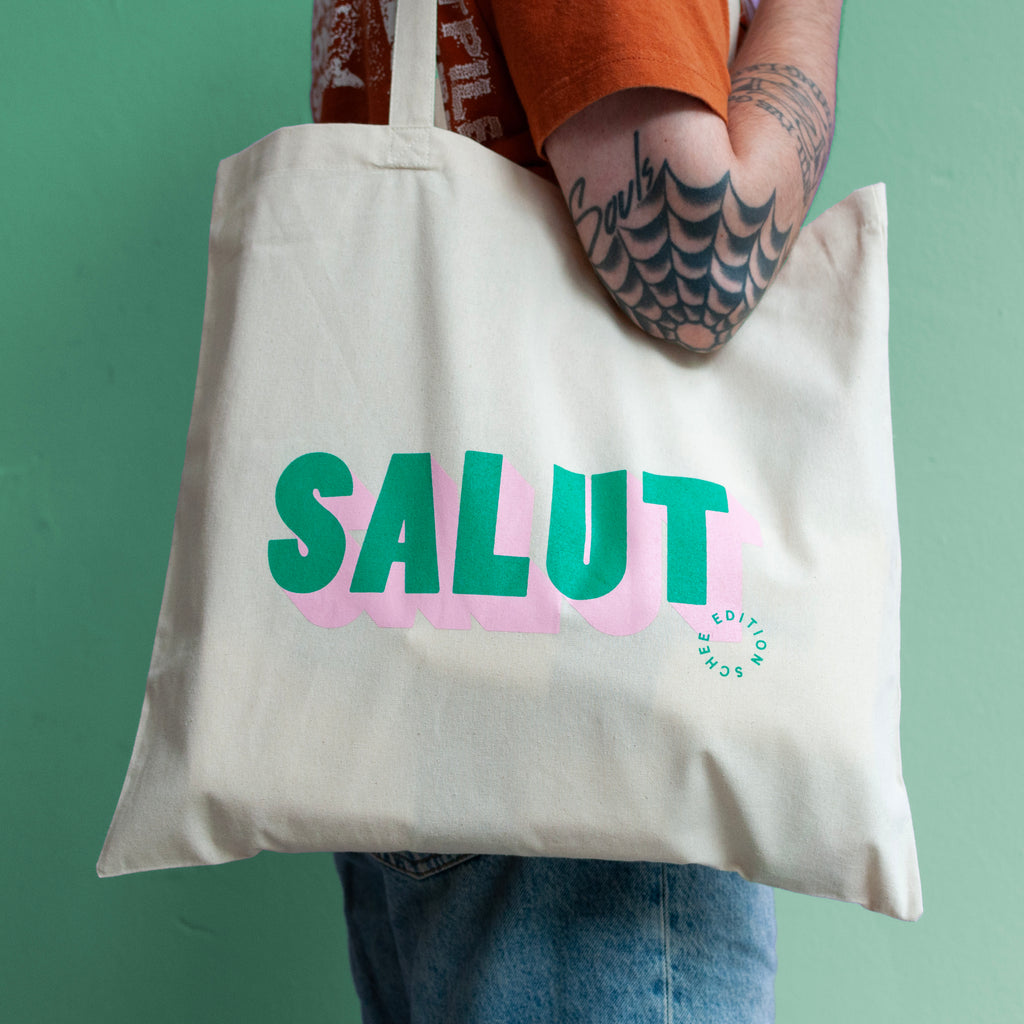 Edition SCHEE Totebag "Salut" | Baumwolltasche Made in Köln