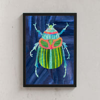 Giligan Scarabeus (Din A3) schwarz