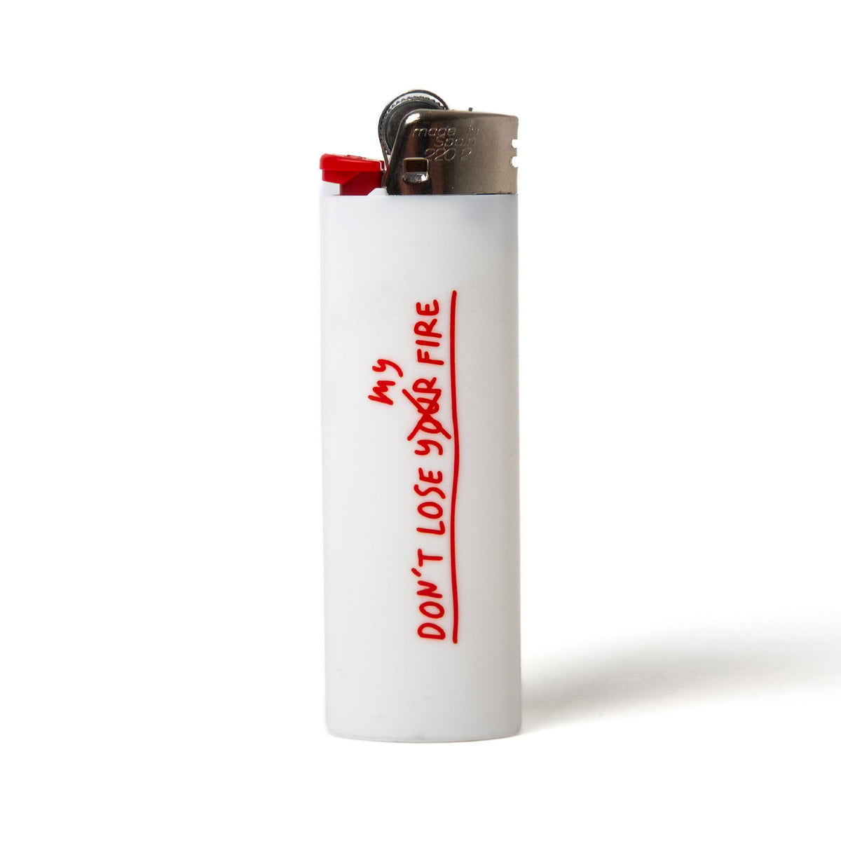 Feuerzeug “Don't Lose My Fire” | Cooles Design | Edition SCHEE