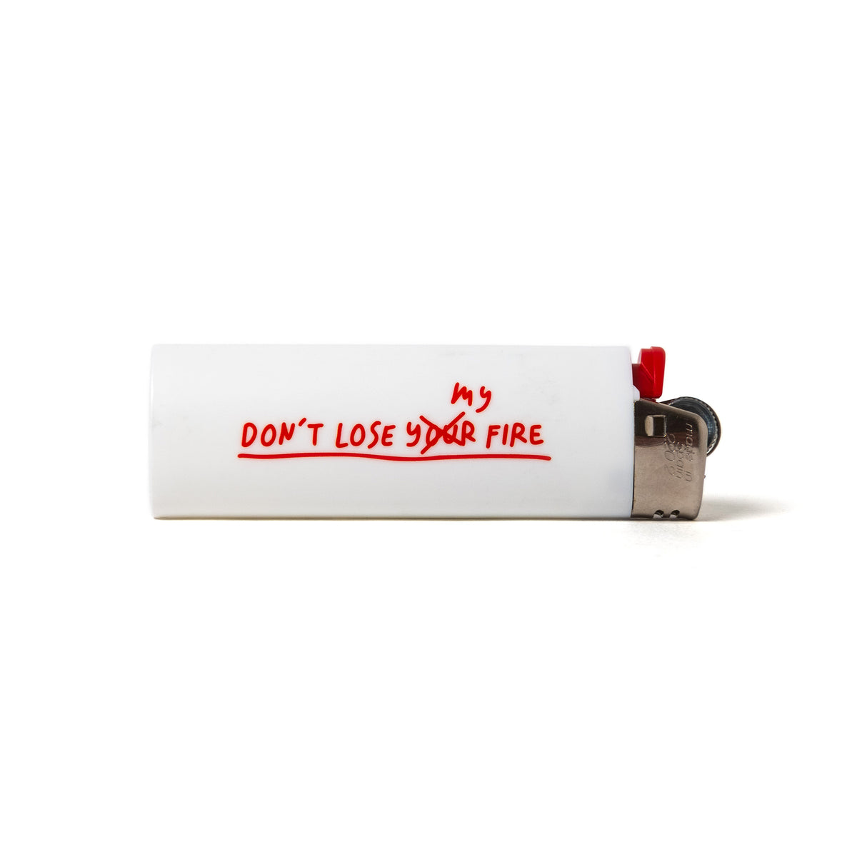 Feuerzeug “Don't Lose My Fire” | Cooles Design | Edition SCHEE