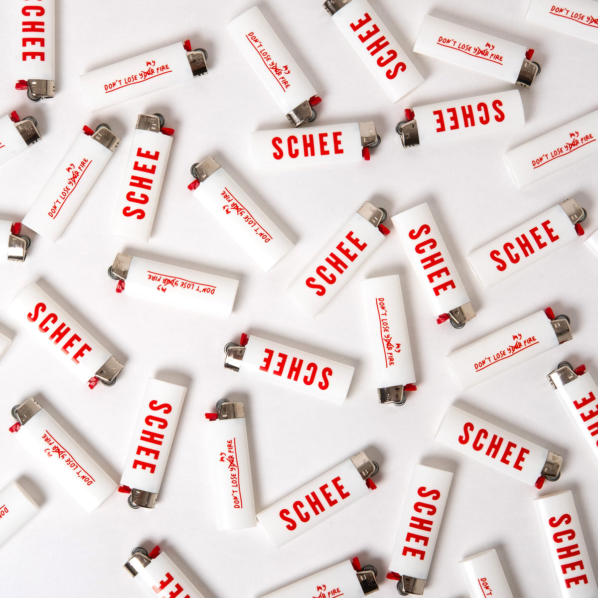 Feuerzeug “Don't Lose My Fire” | Cooles Design | Edition SCHEE