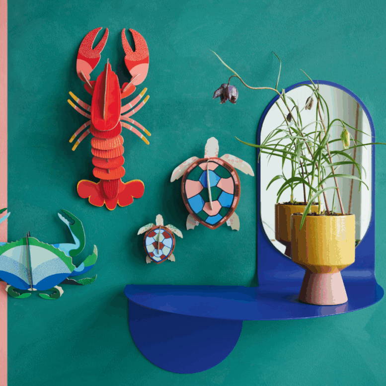studio ROOF Wanddeko studio ROOF “Sea Turtles” | Meeresschildkröten-Deko aus Karton