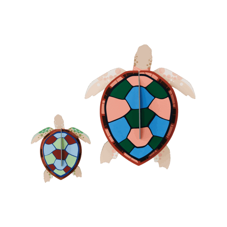 studio ROOF Wanddeko studio ROOF “Sea Turtles” | Meeresschildkröten-Deko aus Karton