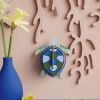 studio ROOF Wanddeko studio ROOF “Sea Turtle” | Schildkrötendeko aus Karton