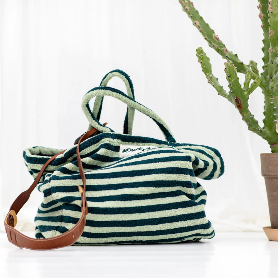 BONGUSTA Weekendbag "Naram Seafoam & Deep Teal" | BONGUSTA
