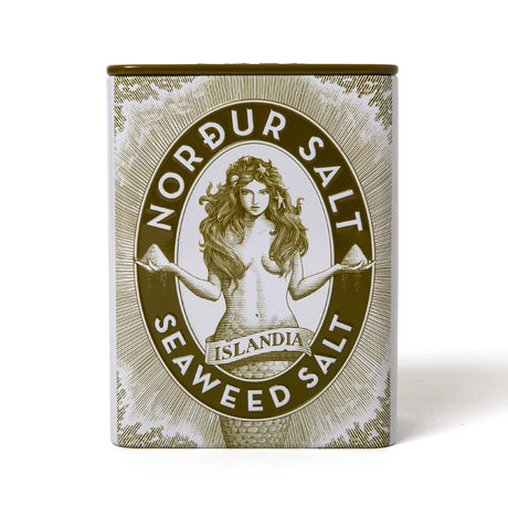 Nordur & Co Meersalzflocken Seaweed Metalldose 100g | Mit Algen | Nordur & Co