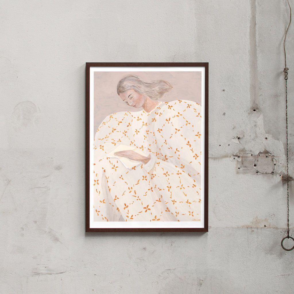 Sofia Lind Secret Notes (50 x 70 cm) | Fine Art Print von Sofia Lind wenge