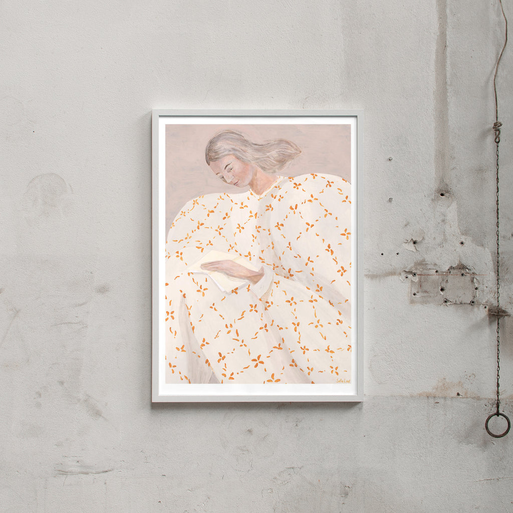 Sofia Lind Secret Notes (50 x 70 cm) | Fine Art Print von Sofia Lind weiß