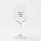 selekkt Weinglas “Quality Time” | Weinliebe mit Humor | selekkt
