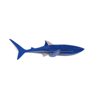 studio ROOF Wanddeko studio ROOF “Shark” | Hai-Wanddeko aus recyceltem Karton