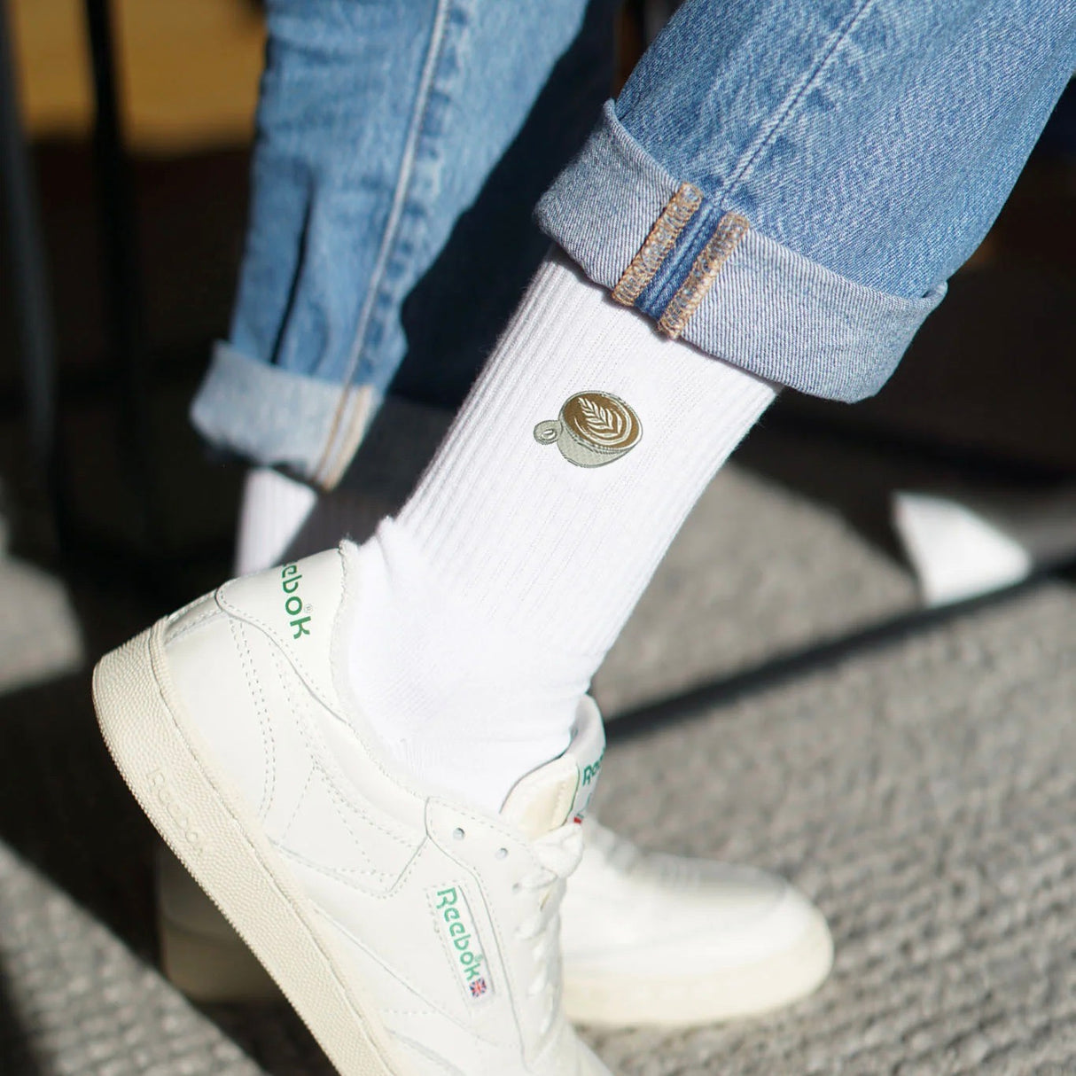 Coffee Fashion Socken "Flat White" Coffee Fashion | aus Bio-Baumwolle