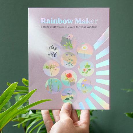 Botanopia Rainbow-Sticker Botanopia „Stay Wild“ (8 Stück) | Für kleine Sonnenmomente