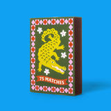 Paddywax Streichhölzer „A dopo Crocodile“ (75 Stk.) | Illustriertes Tiermotiv | Paddywax