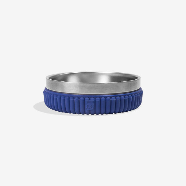 Zee.Dog Napf “Tuff Stripes Blue” S | Robuster Futternapf | Zee.Dog