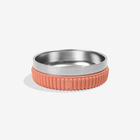 Zee.Dog Napf “Tuff Stripes Clay” S | Robuster Futternapf | Zee.Dog