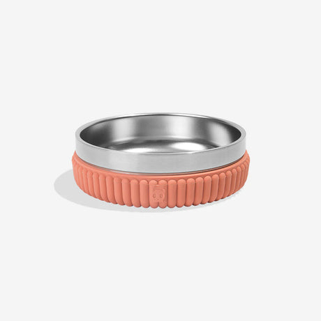 Zee.Dog Napf “Tuff Stripes Clay” S | Robuster Futternapf | Zee.Dog