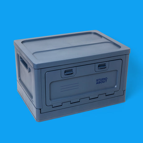 Studio About Aufbewahrungsbox „Medium Dark Blue“ | Kompakt & edel | Studio About